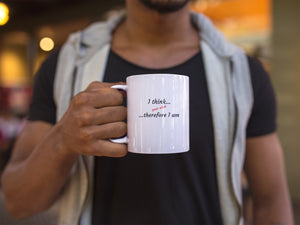 Seu desejo é meu comando... caneca branca brilhante