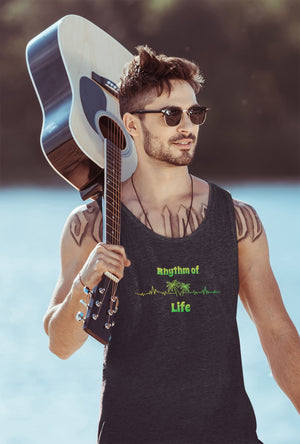 Can you feel the Rhythm of Life - Classic style tank top for Men