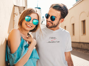 O seu desejo é o meu comando... t-shirt de manga curta de estilo macio para homem