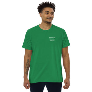 Business T-Shirt - Front design on Men's fitted straight cut t-shirt