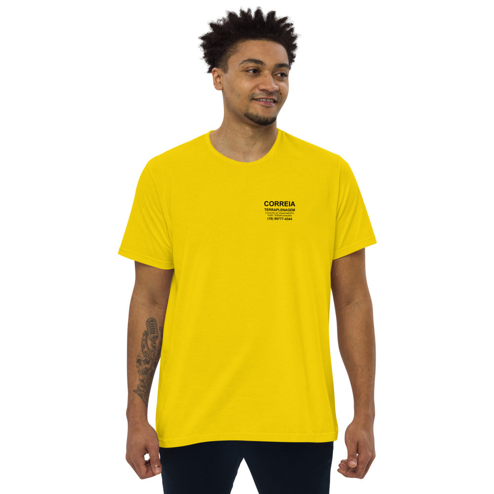 Business T-Shirt - Front design on Men's fitted straight cut t-shirt