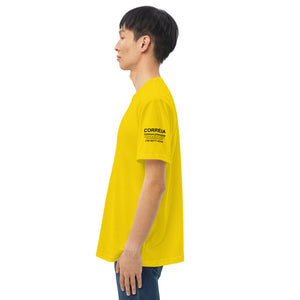 Business T-Shirt - Sleeve design on Men's fitted straight cut t-shirt