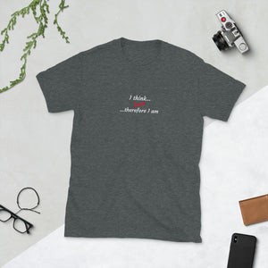 Lets get Philosophical about Love short-sleeve soft-style T-shirt for Men