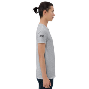 Business Unisex T-Shirt - Sleeve design on unisex soft-style t-shirt