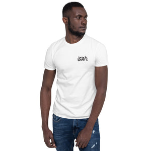 Camiseta unissex de negócios - design frontal em camiseta de estilo macio unissex