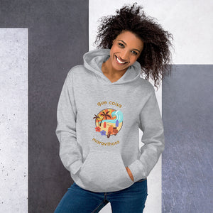 Que coisa maravilhosa hoodie para mulheres