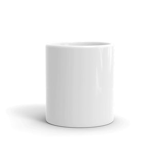 Just a good quality plain white glossy mug