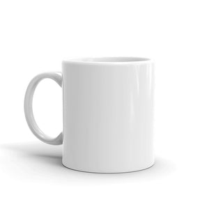 Just a good quality plain white glossy mug