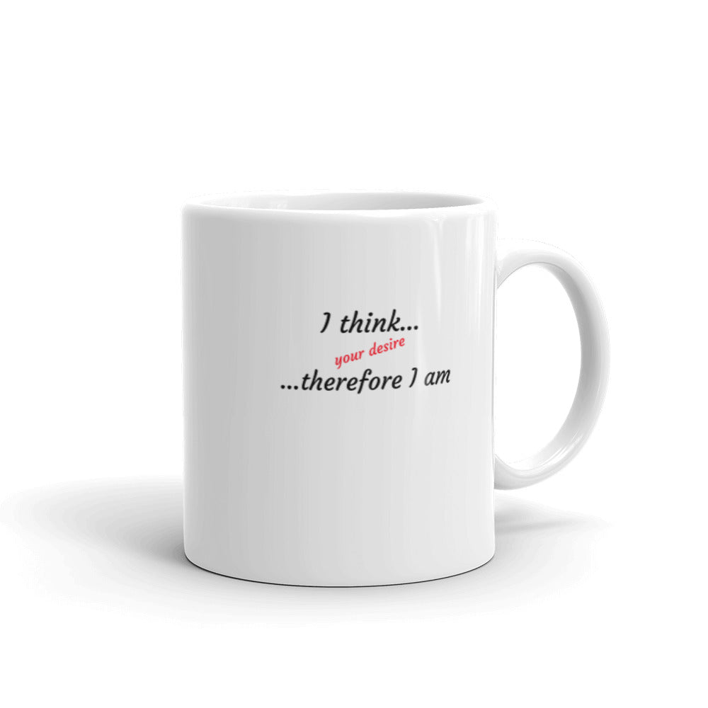 I know your desire…white glossy mug