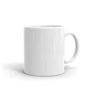 Just a good quality plain white glossy mug